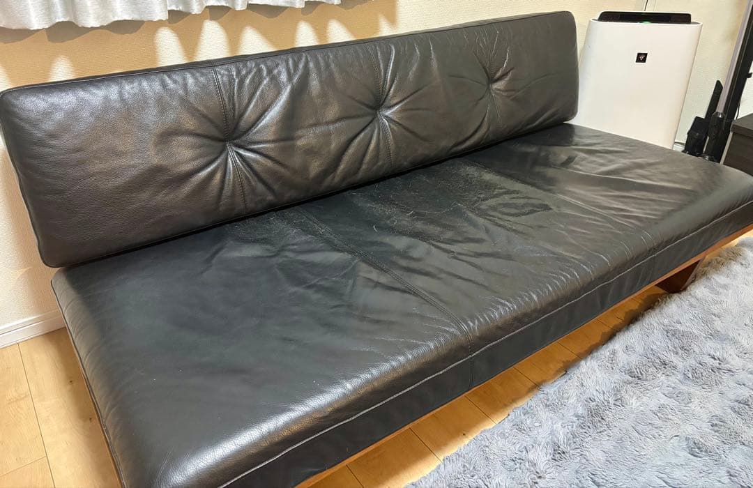 本革クッション部のみ　（MASTERWAL モアレスソファ 幅160cm）