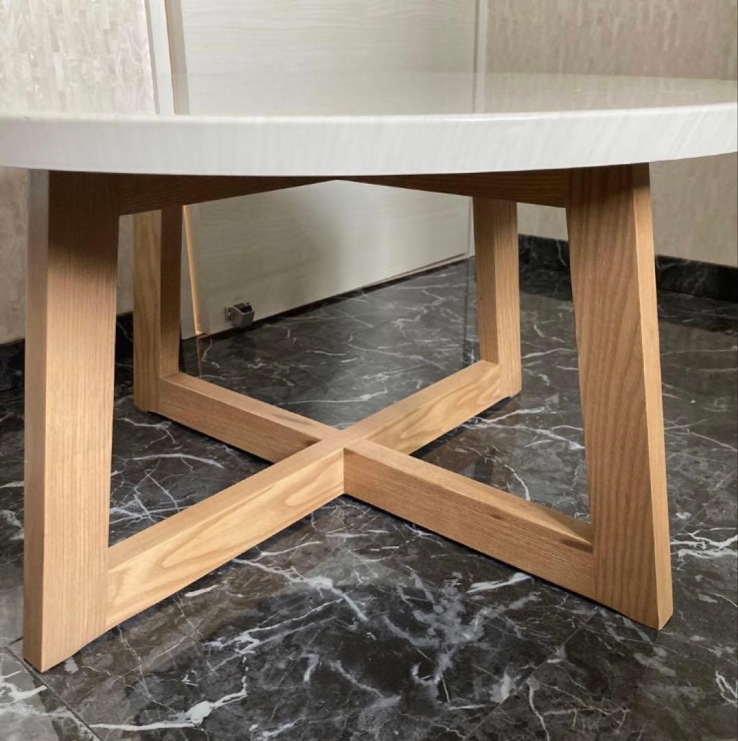 ローテーブル 丸　円形　北欧　韓国　70cm