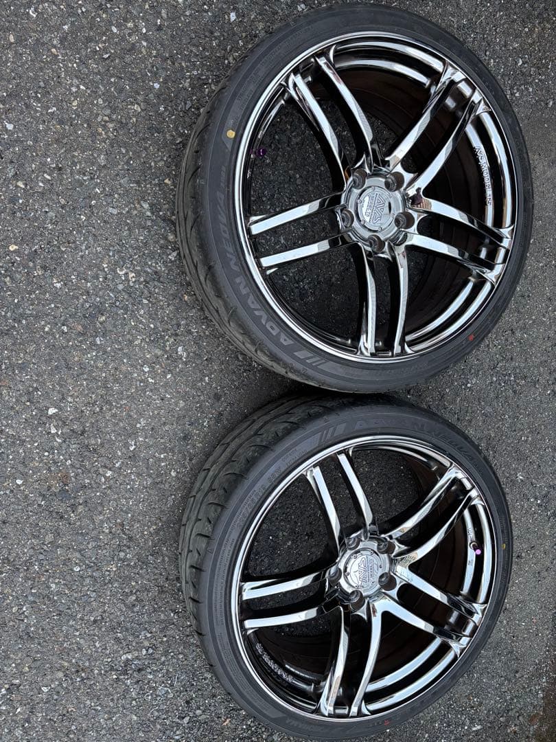 ⭐︎値下げ♪/AVSモデルT5メッキ４本/19インチ/新品ネオバ