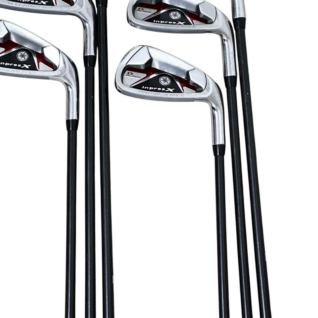 カープ様専 YAMAHA inpres X D BLACK アイアン 6本セット