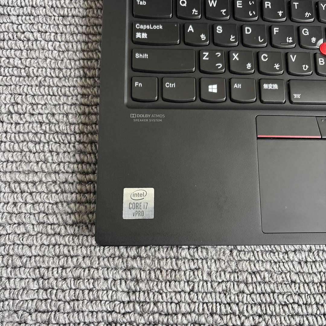 Windowsノート本体 lenovo thinkpad X1 Carbon i7-10610U#7028