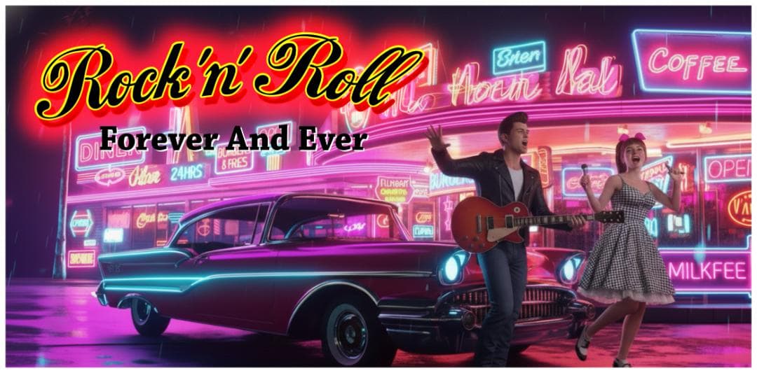 【オーダー無料】ロックンロール ロカビリー 照明 看板 置物 雑貨 ライトBOX