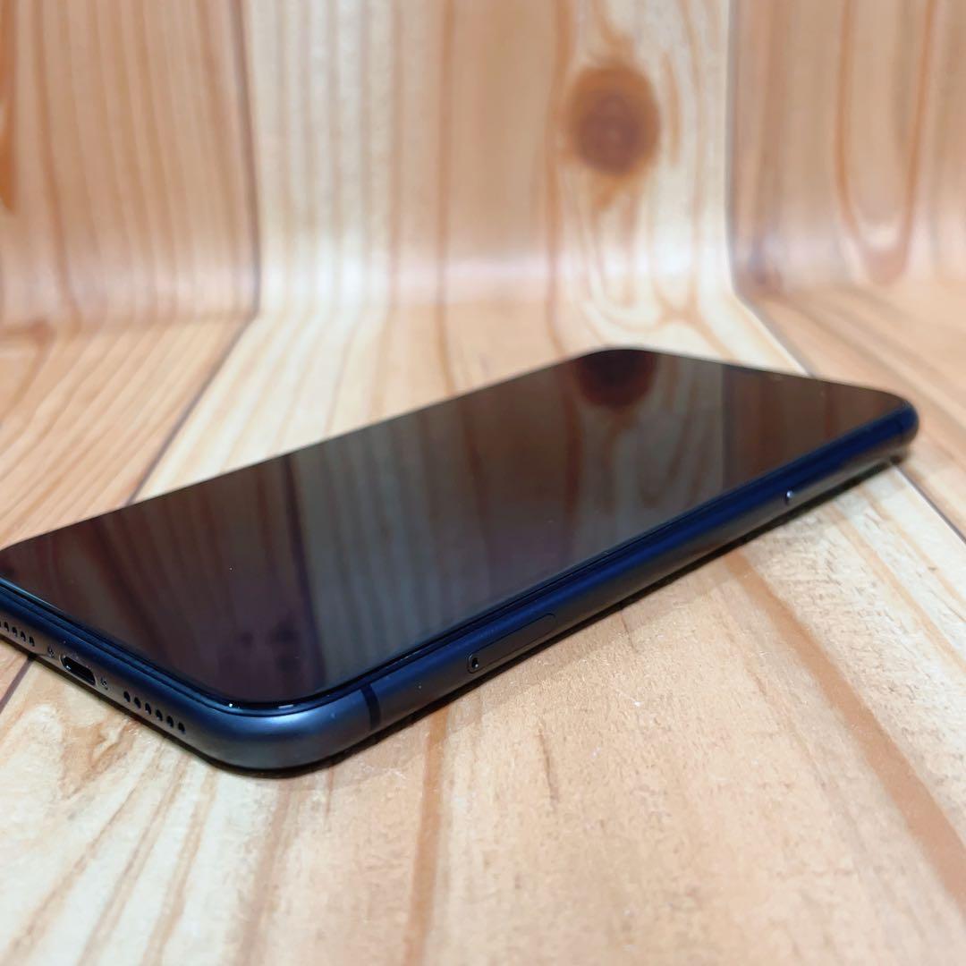 SIMフリー 本体 iPhone 11 64 GB 538 ブラック 電池交換済