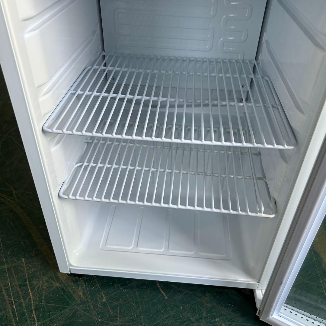 146業務用 冷蔵ショーケース オフィスコンビニ XW-105 左右開き 小型