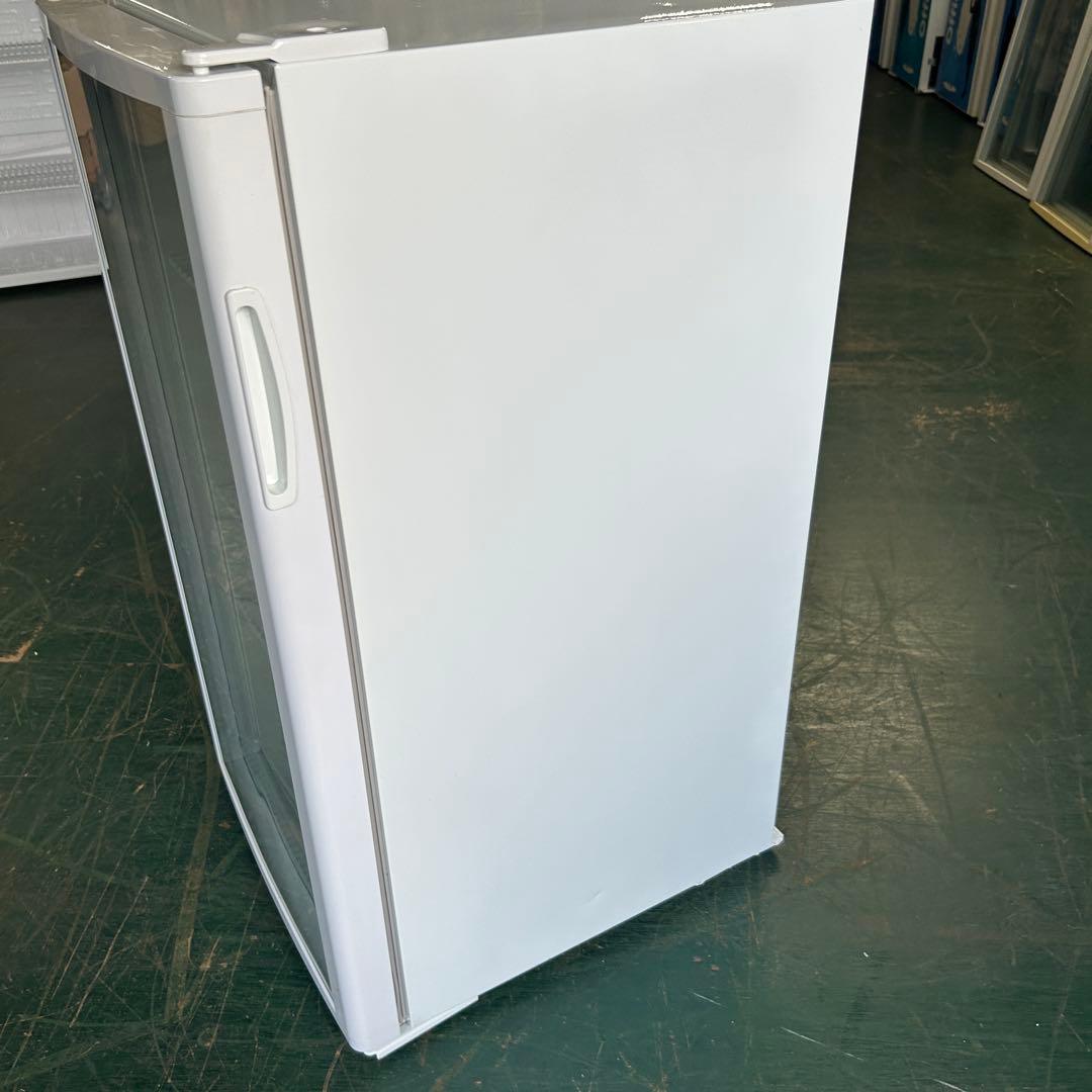 146業務用 冷蔵ショーケース オフィスコンビニ XW-105 左右開き 小型