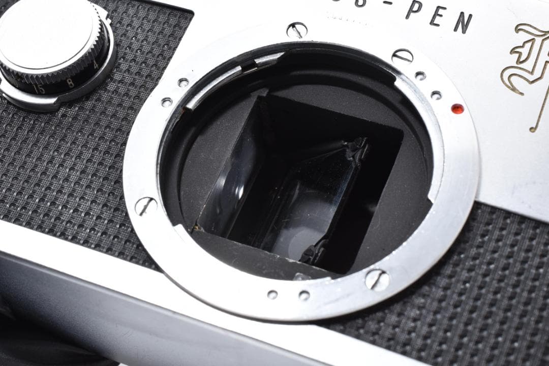 ★各部モルト張り替え済・美品★ オリンパス PEN-F ボディ #20746