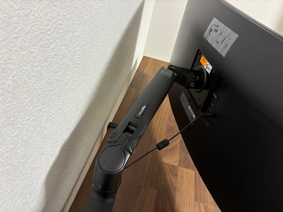 LG モニター UltraGear 34WP65C-B 34インチ　アーム付き