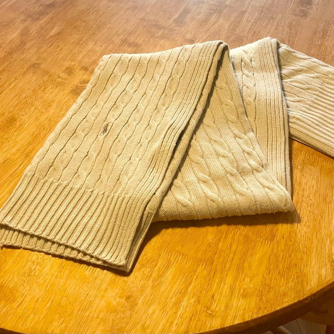 り*ん様 ⭐︎オークション⭐︎ 未使用品✨Ralph Lauren ケーブルニッ