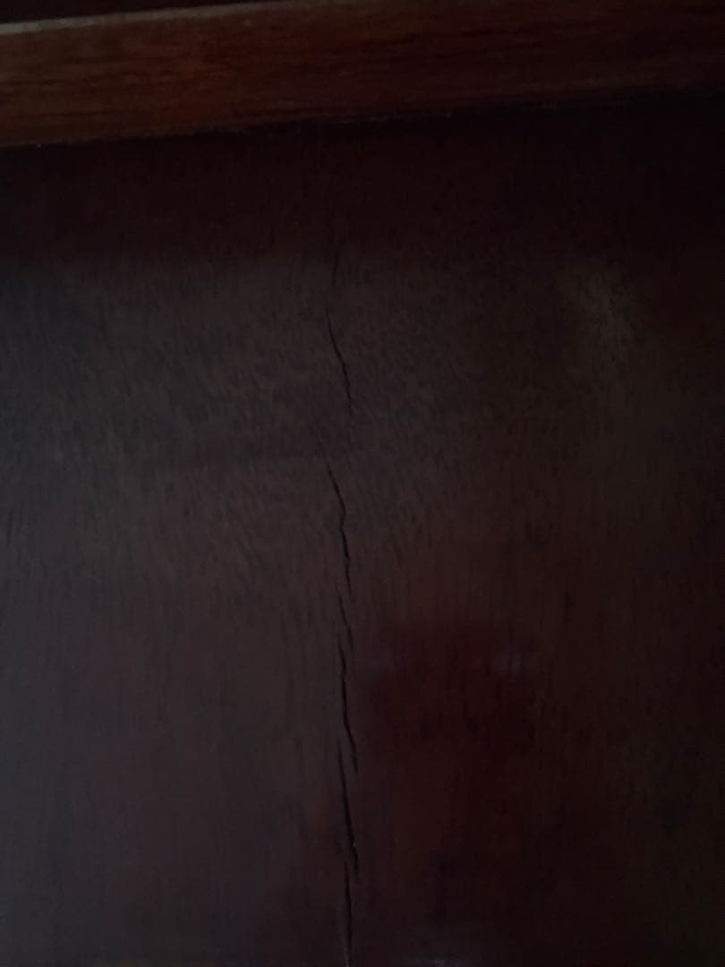 銘木家具　希少！木製低座卓 光沢仕上げ