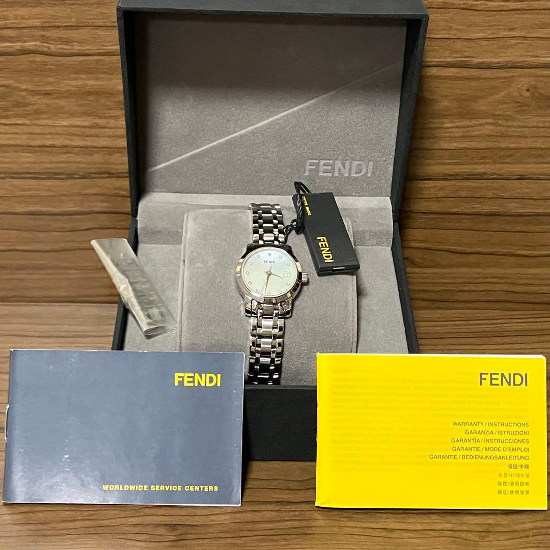 FENDI 腕時計 レディース 電池交換済 稼働確認済 アナログ時計 ステンレス