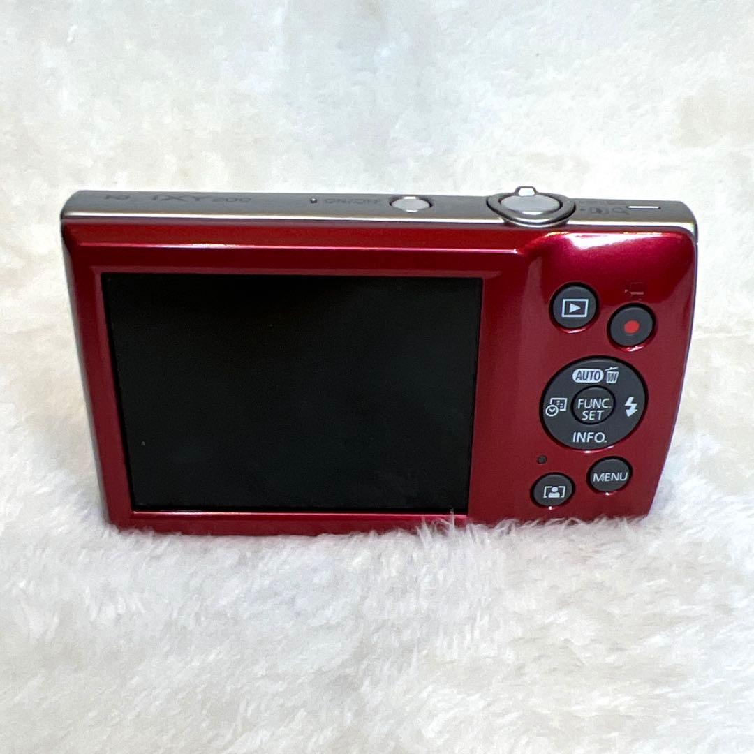 Canon キャノン IXY 200 レッド イクシー デジタル カメラ