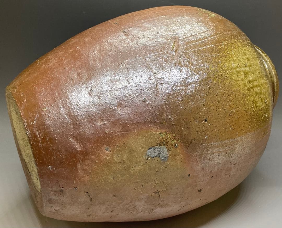 古丹波　猫掻き　壺　室町〜桃山時代　36cm t148