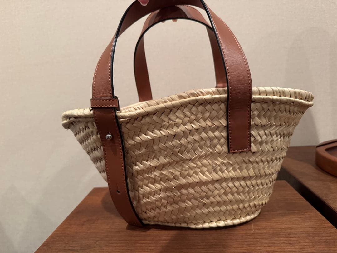 LOEWE ジブリ まっくろくろすけ かごバッグ