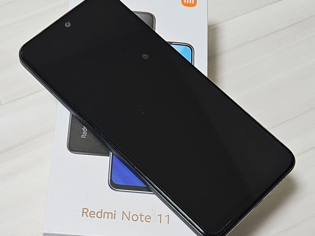 Redmi Note 11 グラファイトグレー 4GB RAM 64GB ROM