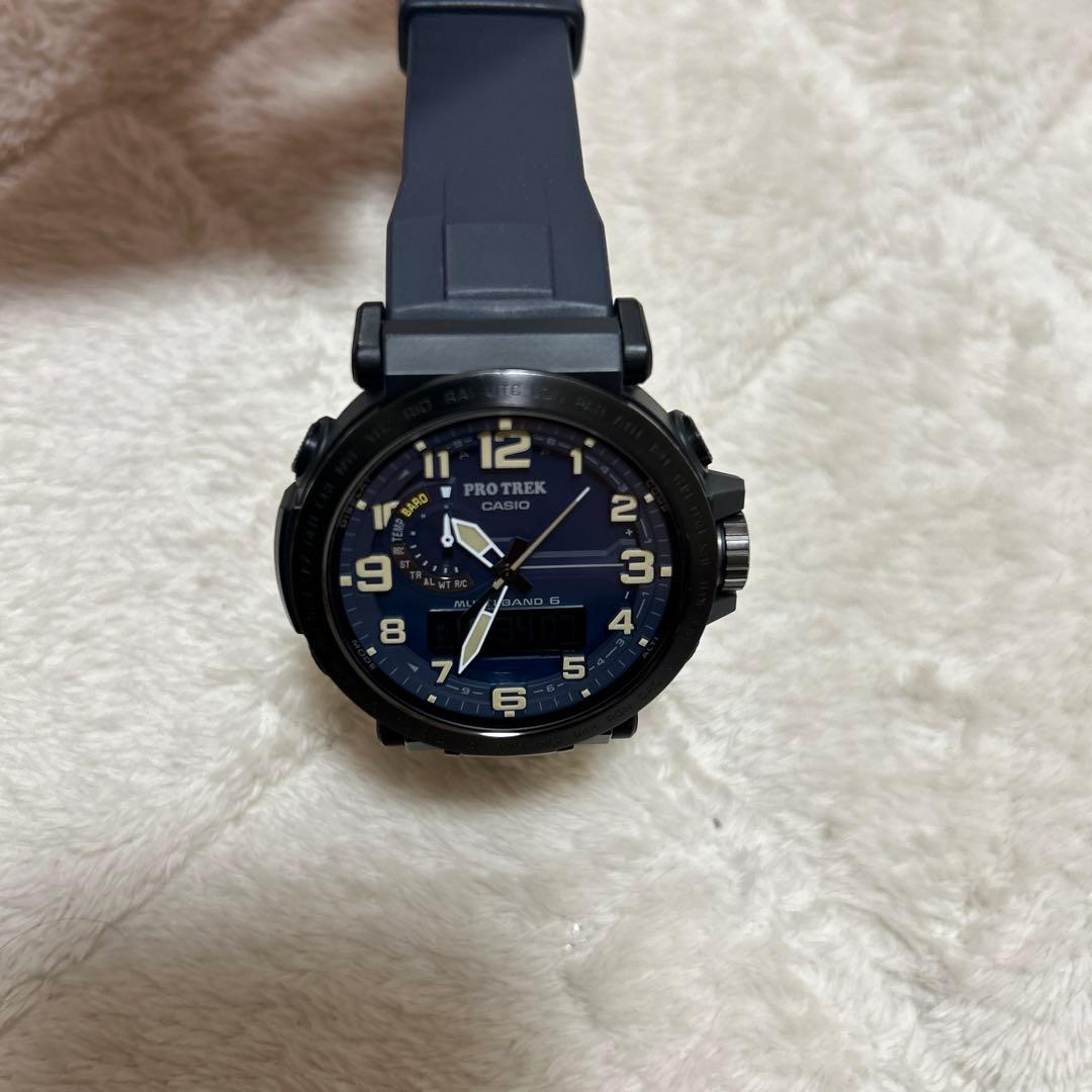 PRO TREK PRW 6600Y 腕時計 ネイビー