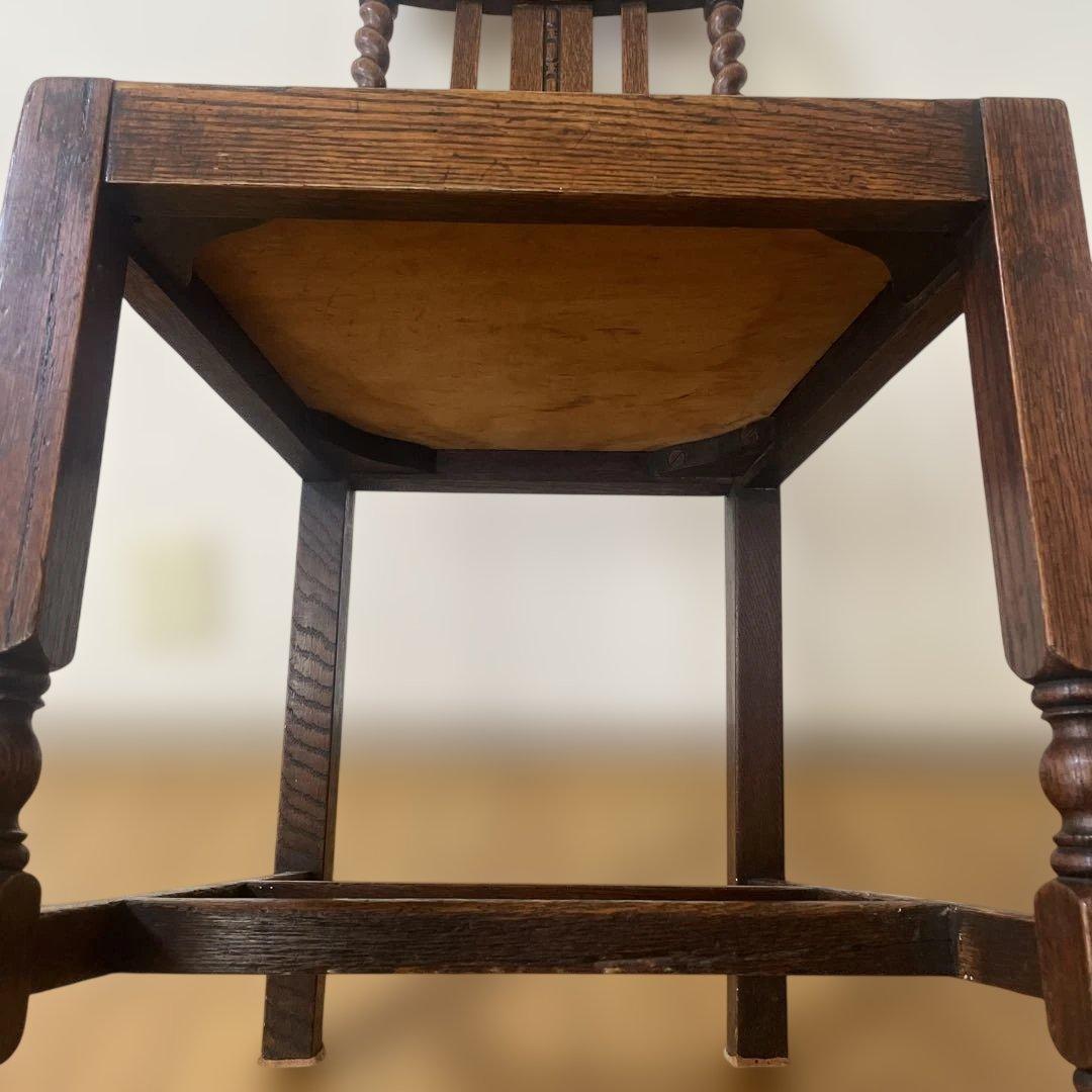 イギリスアンティーク　ダイニングチェア