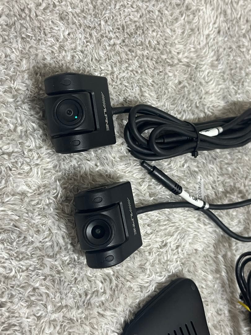 ALPINE DVR-DM1000B-IC 前後ドラレコ‼︎美品‼︎不具合無し‼︎