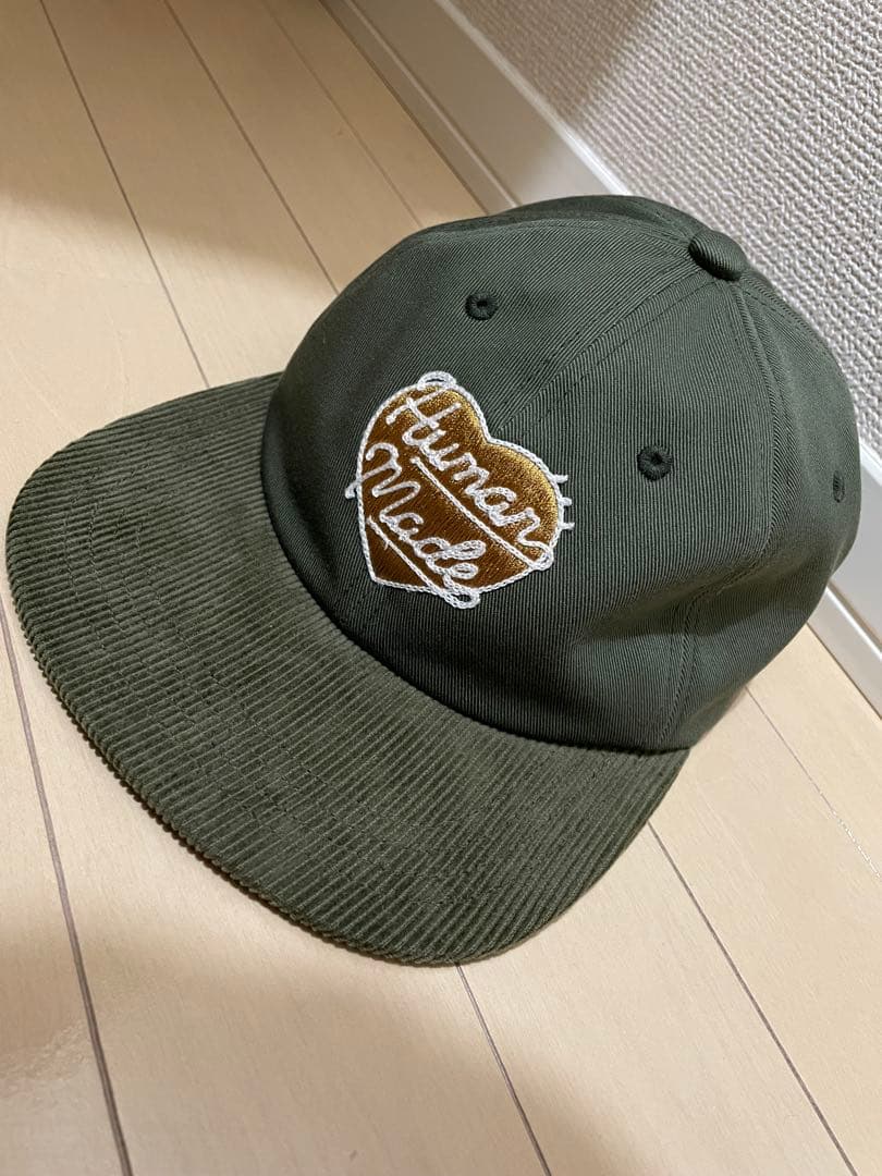 帽子 HUMAN MADE Corduroy Cap \"Olive Drab