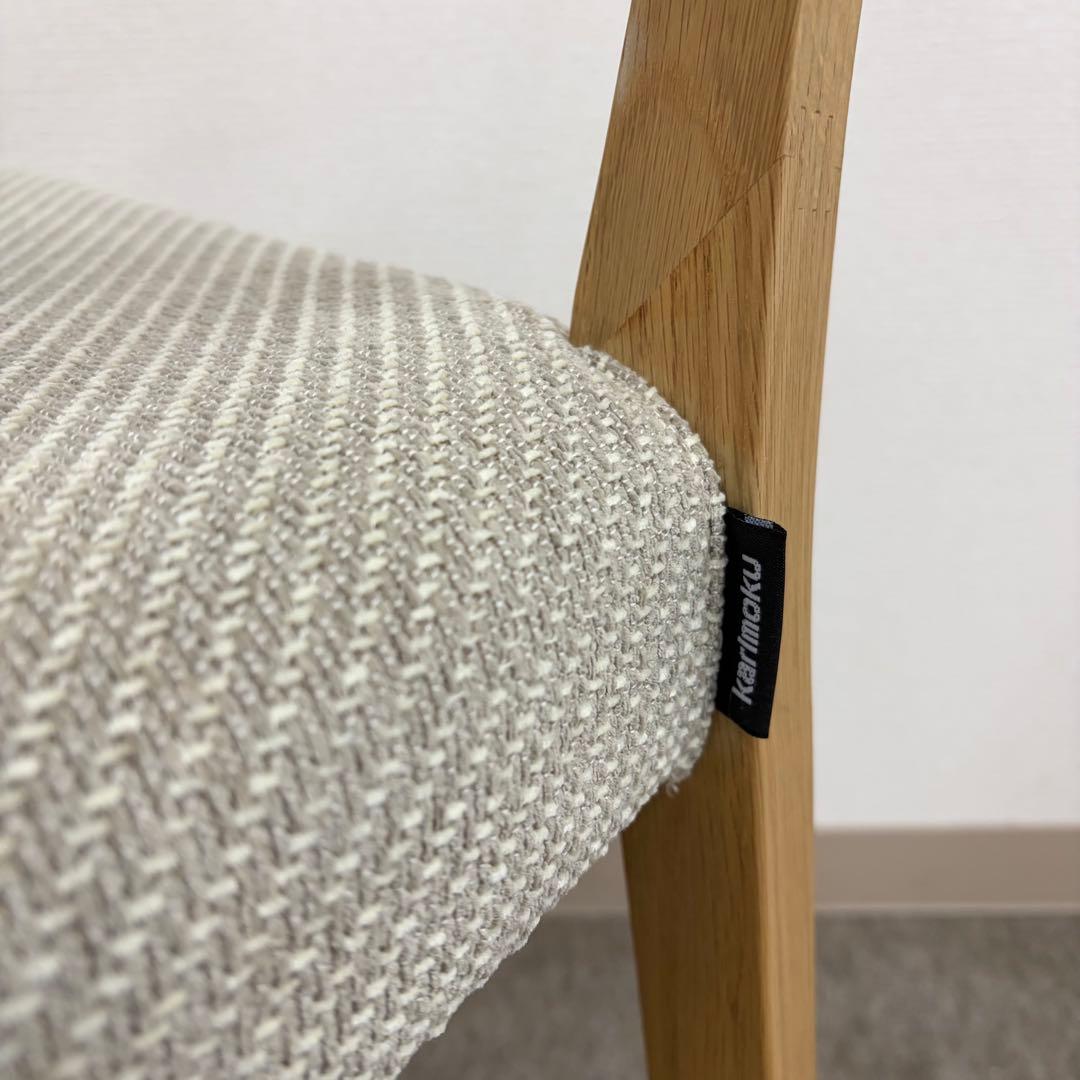 【karimoku】食堂椅子CU1615E380(2017年生産)No.2