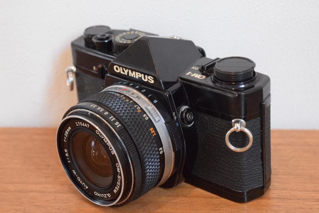 ④プリズム交換済 OM-1 28mm 広角レンズ OLYMPUS オリンパス