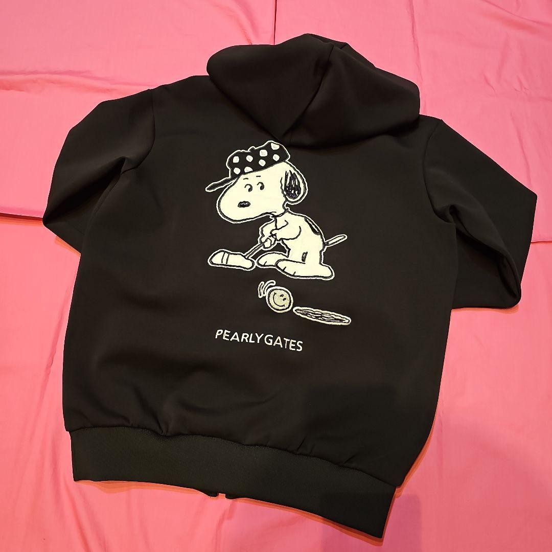 パーリーゲイツ　スヌーピー　パーカー フルジップ　フーディ
