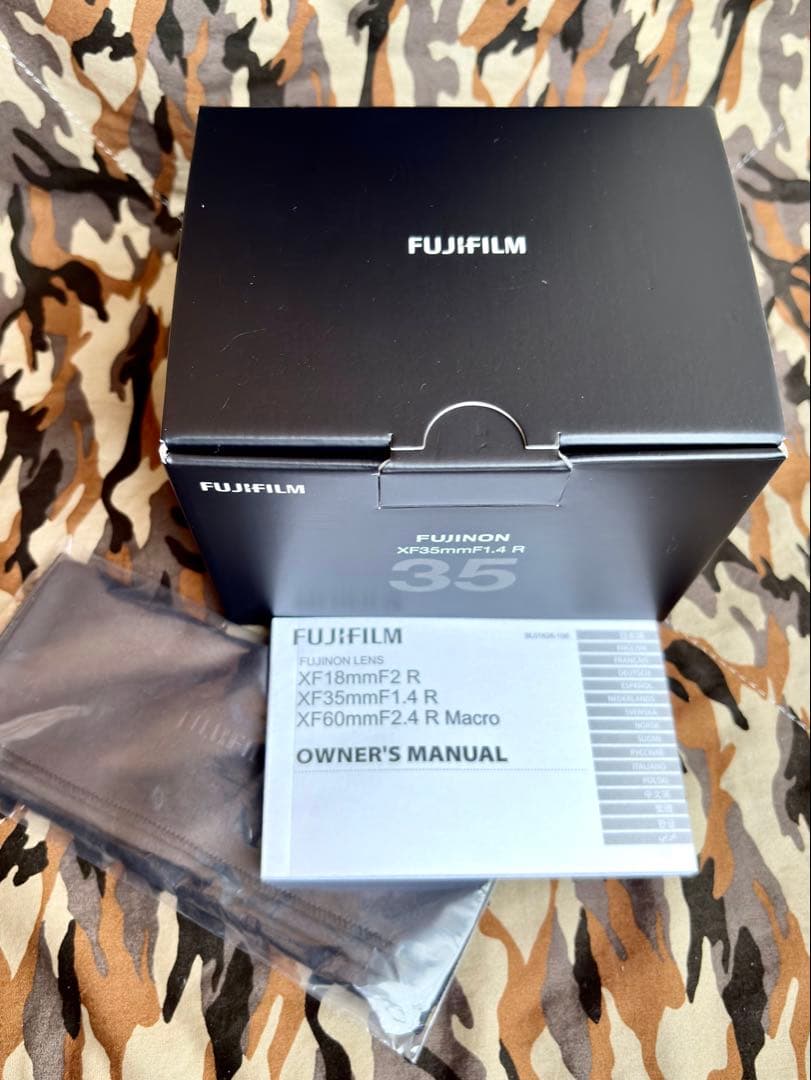 神レンズ FUJIFILM 35mm f/1.4 レンズ 美品
