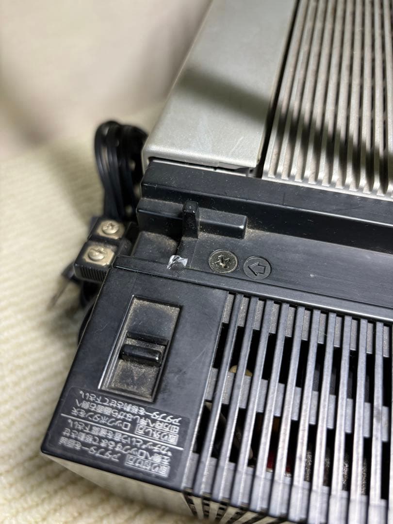 【ビンテージ品】SHARP カラーテレビジョンCT-6003 1983年製