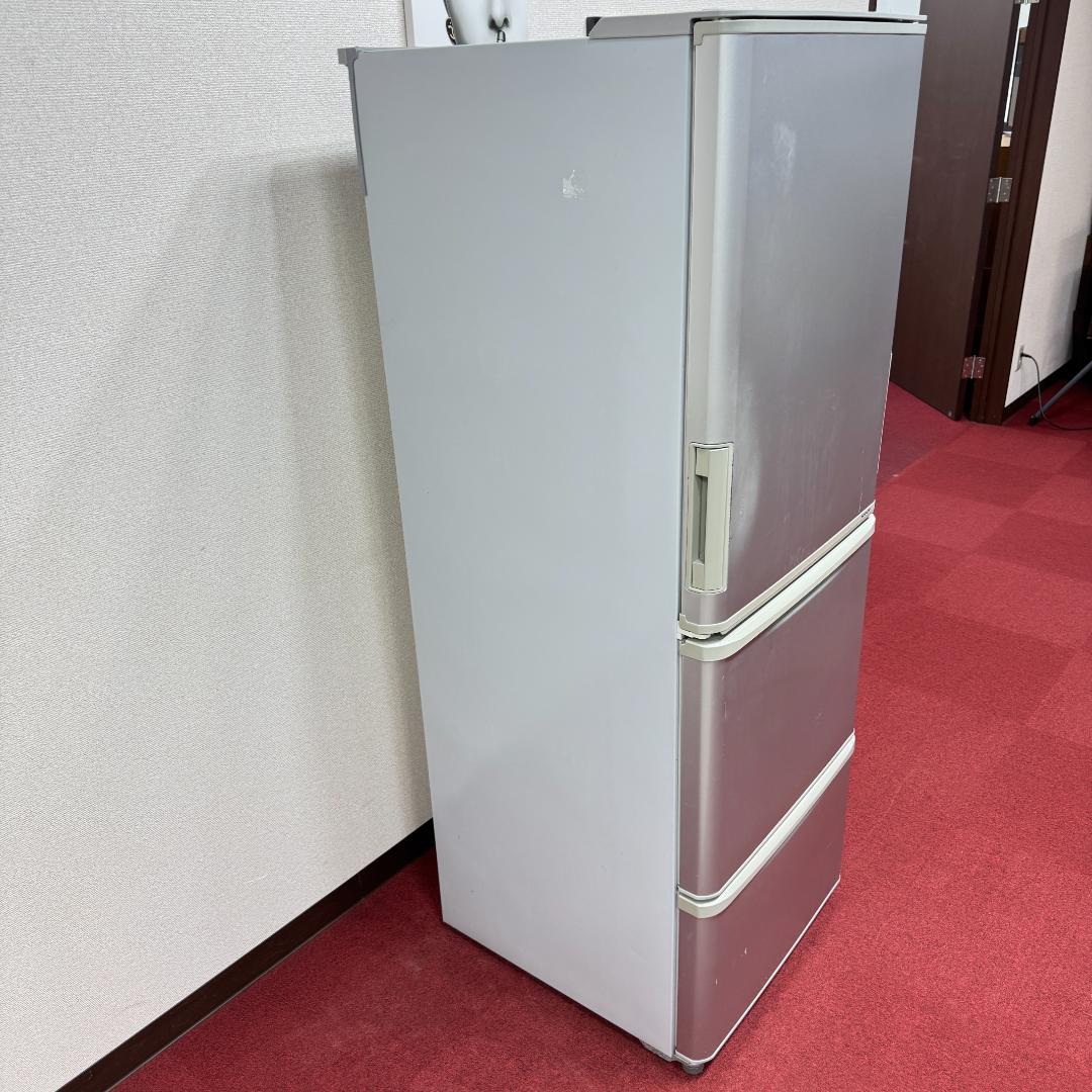 東京23区送料無料　シャープ3ドア冷蔵庫2017年製350L　洗浄/除菌済み