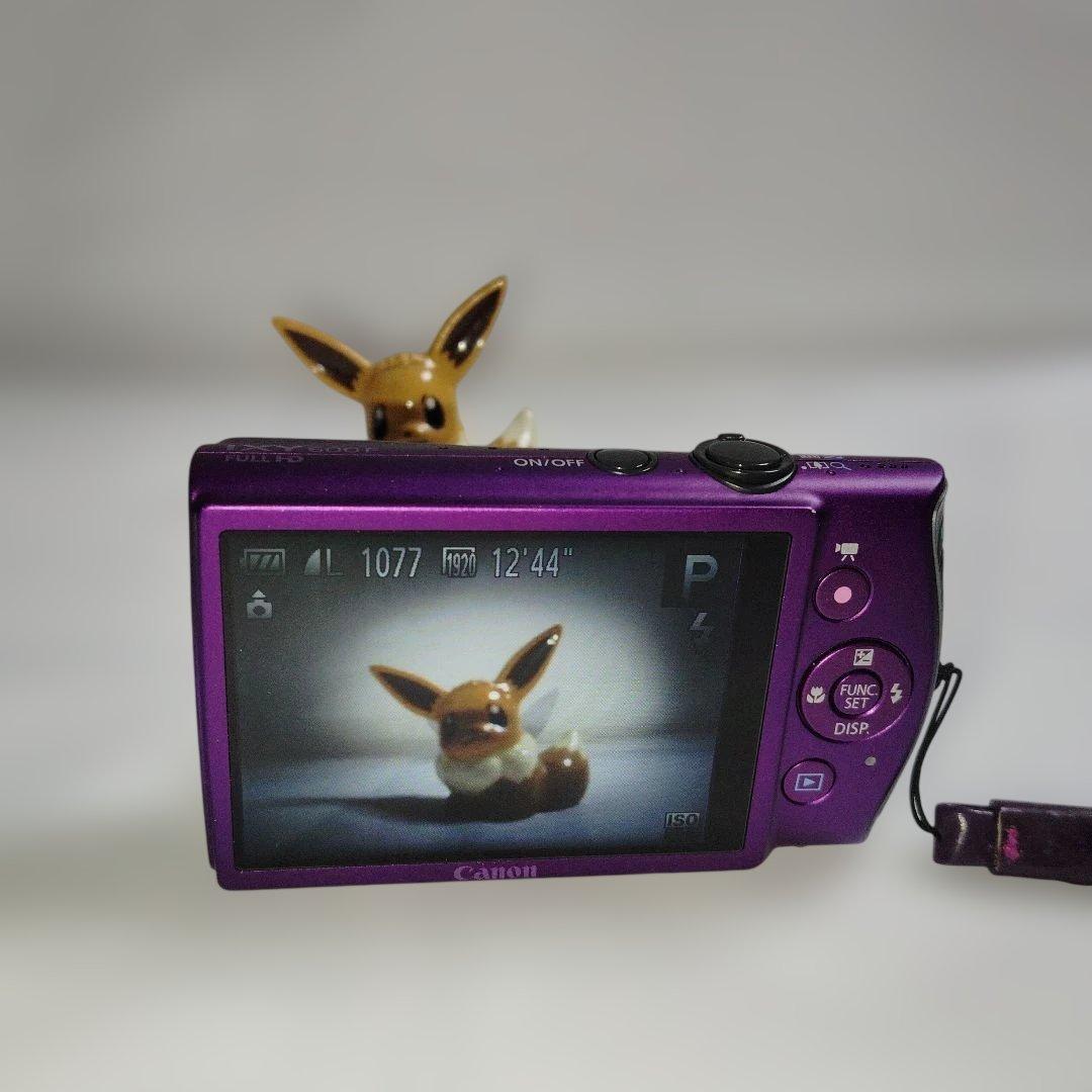 Canon IXY 600F コンデジ パープル