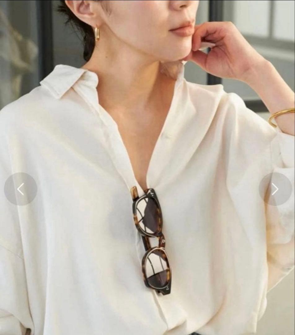 【新品未使用】プラージュ drapeシャツ