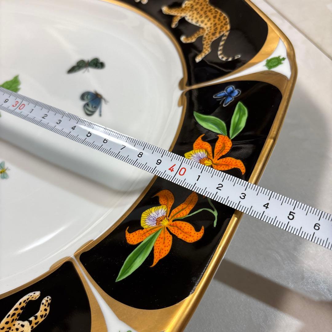 希少　レア　LYNN CHASE リンチェイス　ジャガー　ジャングル　大皿