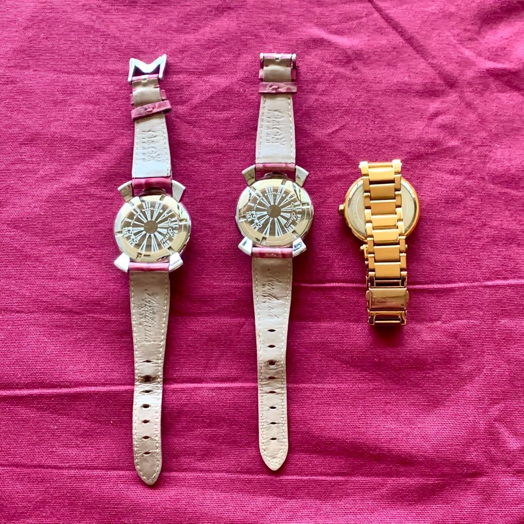 ガガミラノ腕時計2本　マイケルコース腕時計1本
