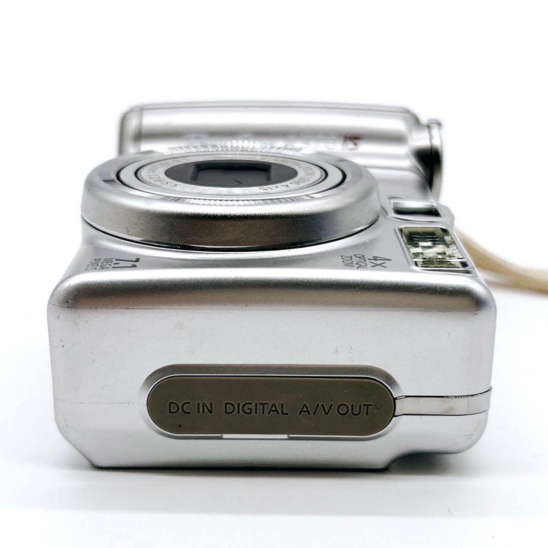 Canon キャノン PowerShot A570 IS シルバー デジカメ