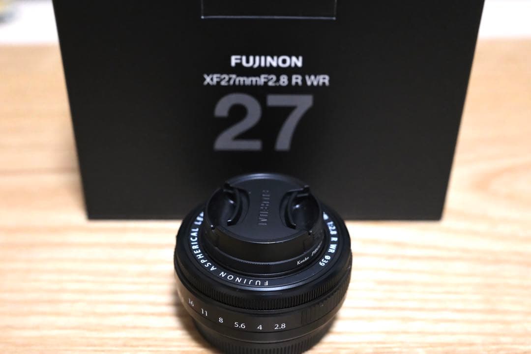 【フィルター付】FUJINON XF27mmF2.8 R WR レンズ