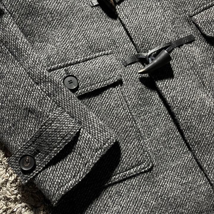 joseph homme ダッフルコート　レザー羊皮使用　ダッフルコード牛皮