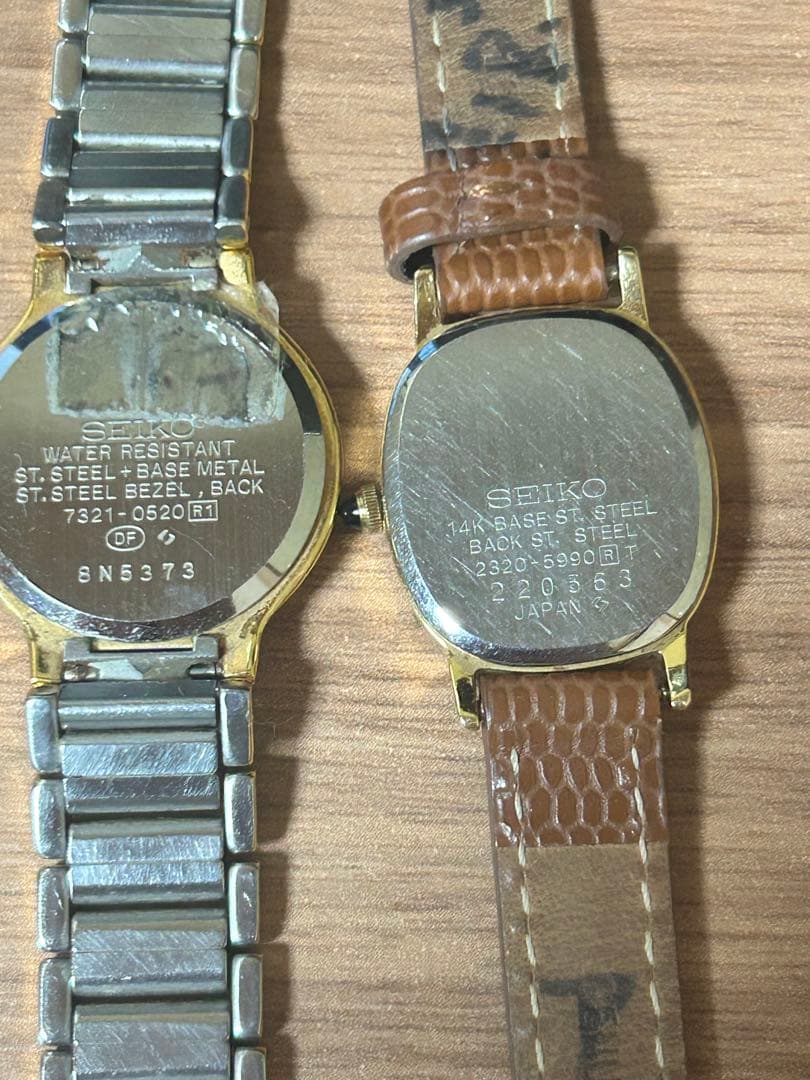 21K万年筆、484万年筆、14K腕時計