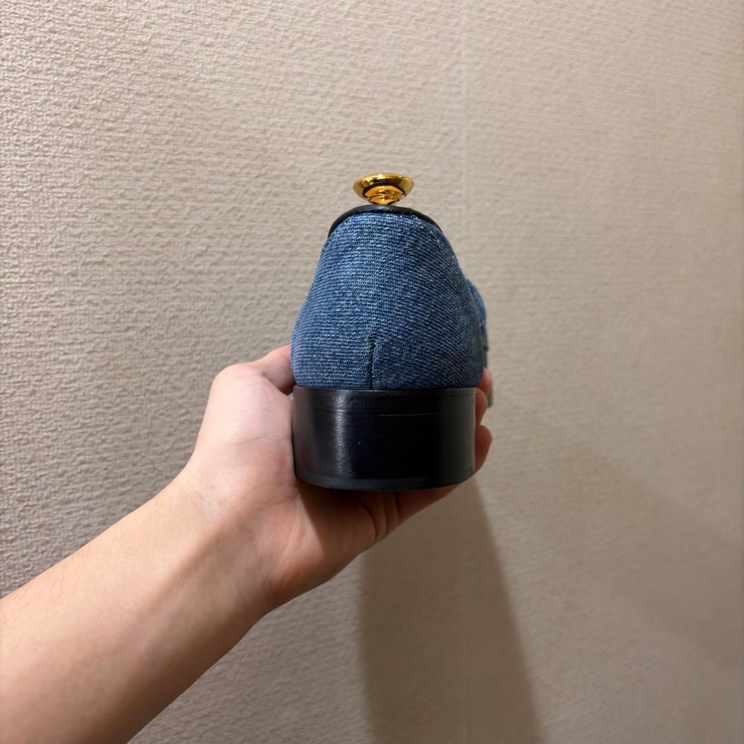 靴 MASU MOON DENIM LOAFER