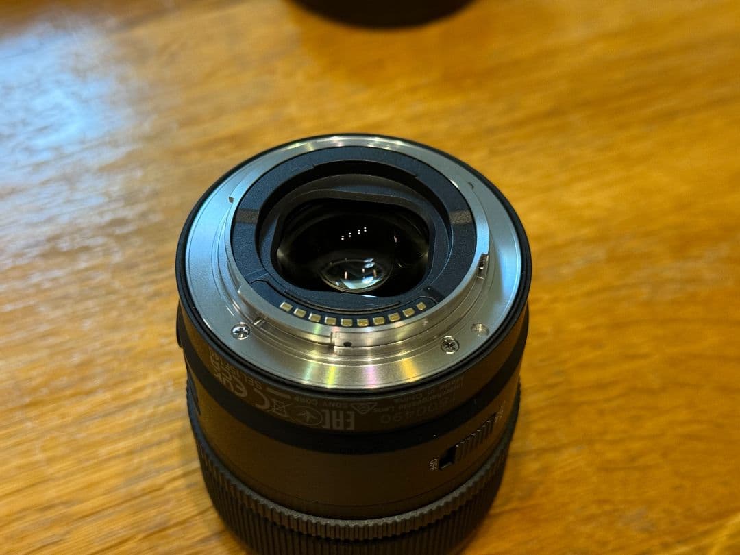 SONY E15mm F1.4 G SEL15F14G　α(Eマウント)用レンズ