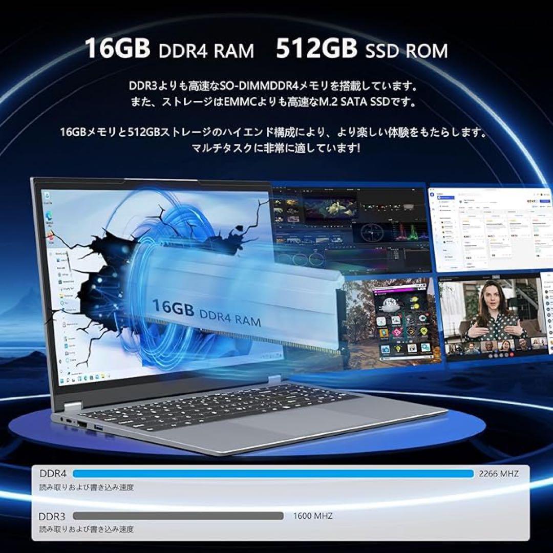 1品限り❤️2in1ノートパソコンAMD Ryzen3 3200U 15.6インチ