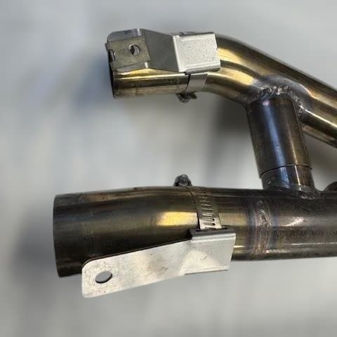 スポーツスターS BPM V-SPEED ブラス・スリップオンマフラー