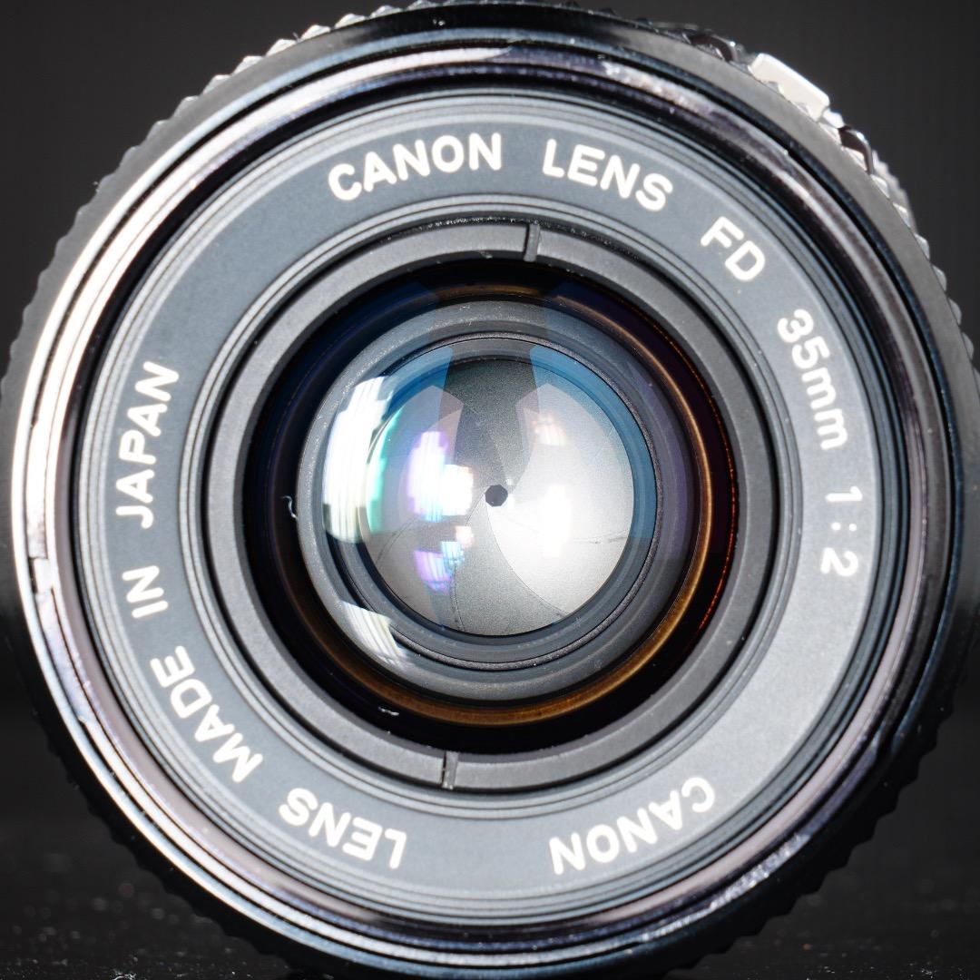 【整備＆テスト済】Canon New FD 35mm F2 キャノン 482